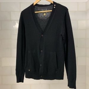 Limited Edition Quiksilver Gold Cashmere Cardigan